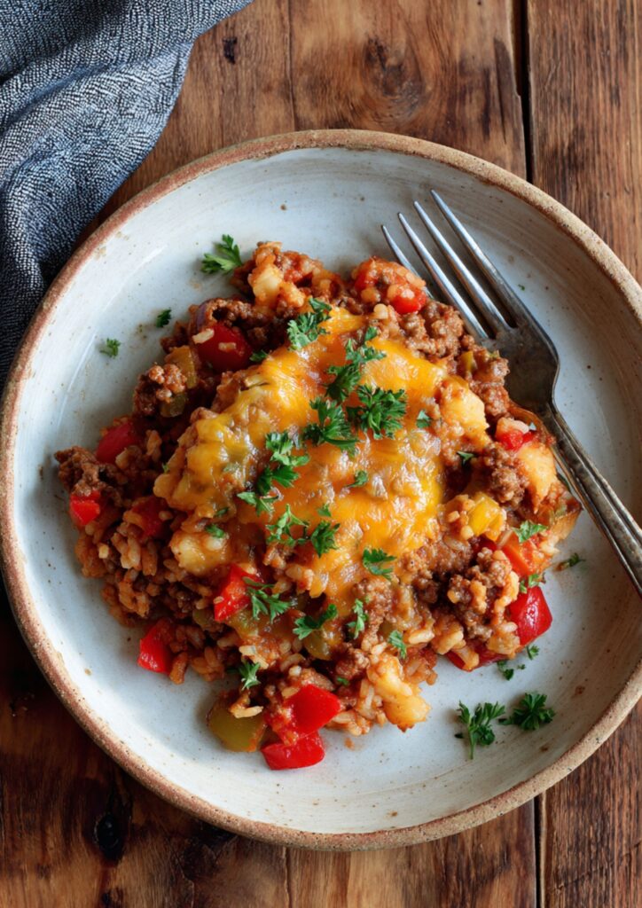 Pioneer Woman Stuffed Pepper Casserole