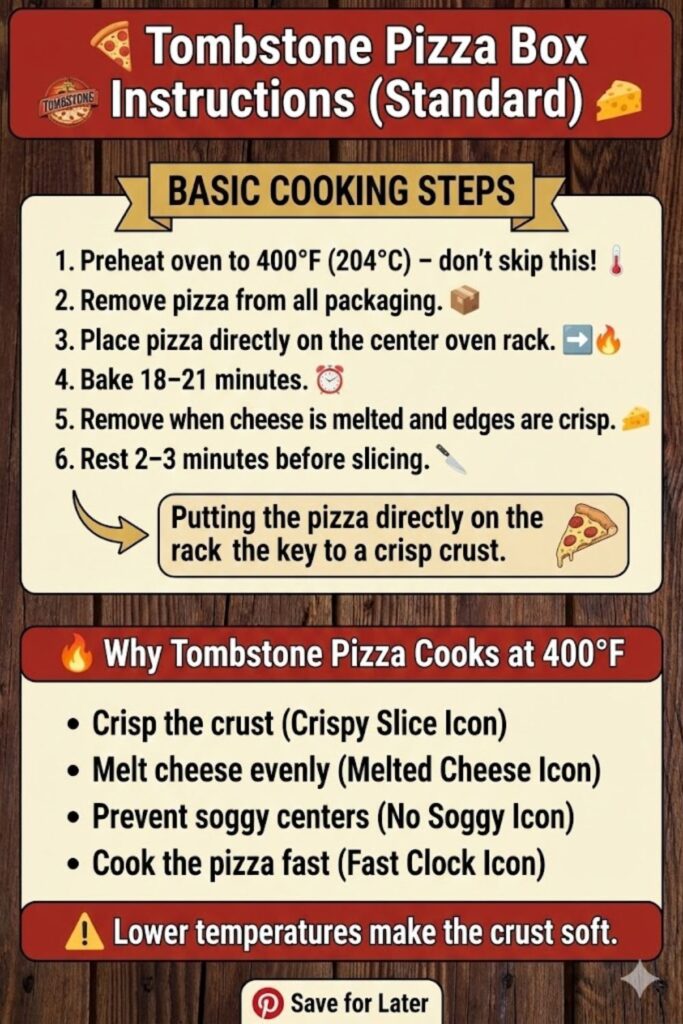 How Long to Cook Tombstone Pizza? (Full Detailed Guide)