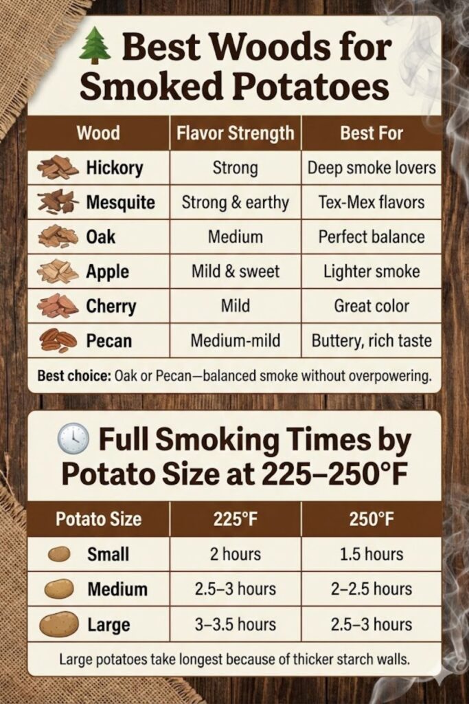 How Long Does It Take To Smoke Baked Potatoes