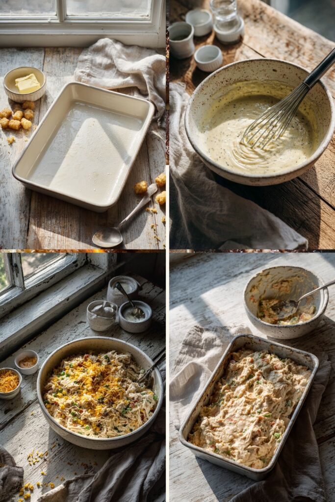 Pioneer Woman Chicken Tater Tot Casserole