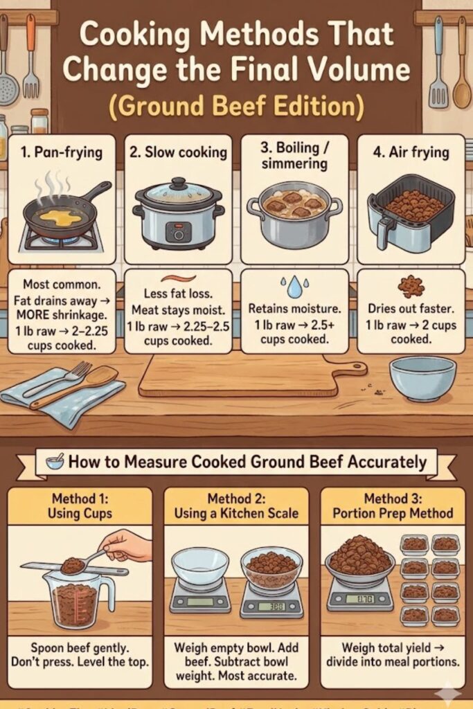 How Many Cups of Cooked Ground Beef Are in a Pound? (Full Detailed Guide)