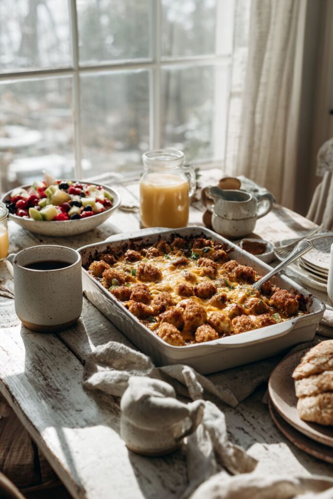 Pioneer Woman Tater Tot Breakfast Casserole Recipe