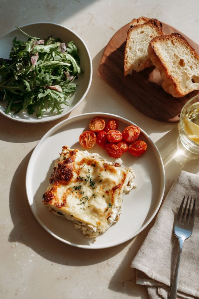 Pioneer Woman White Vegetable Lasagna