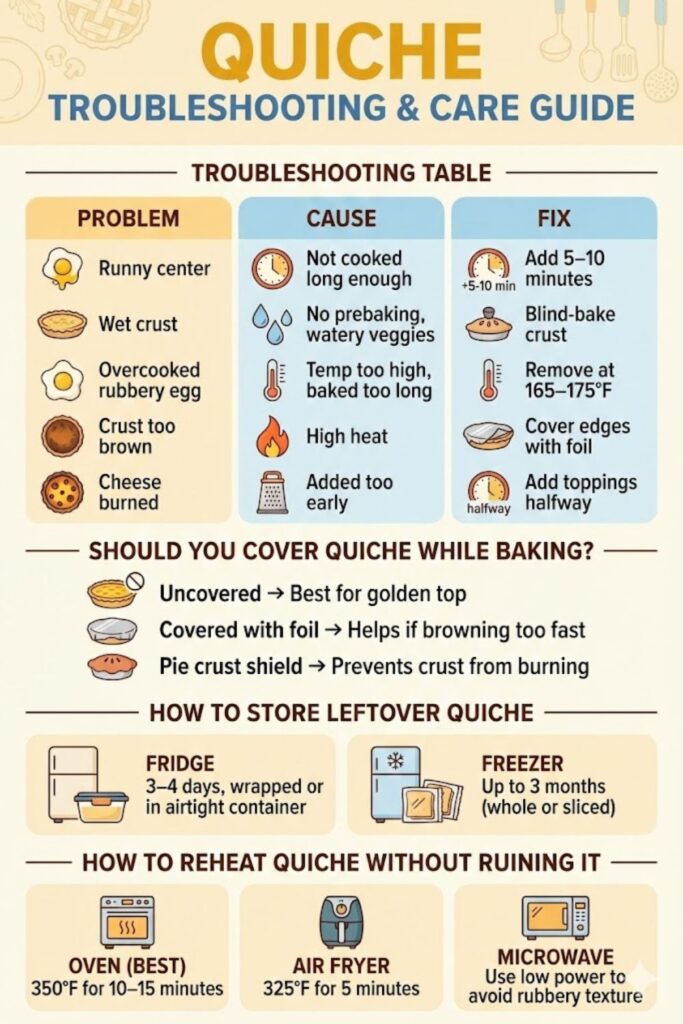 How Long To Cook Quiche At 400
