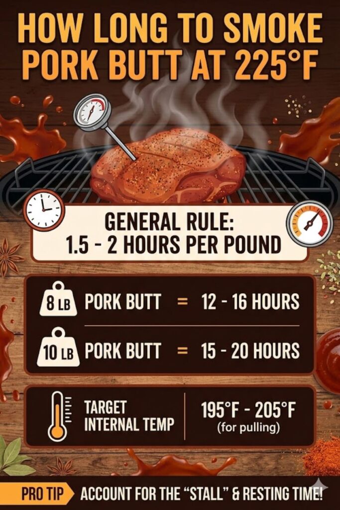 How Long To Smoke Pork Butt At 225