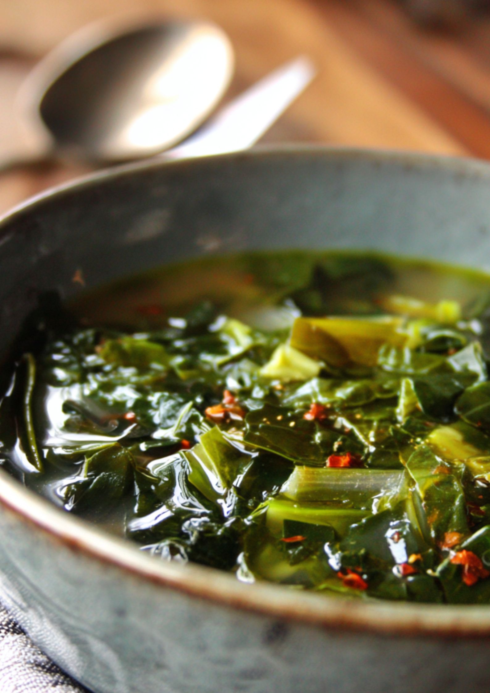 Pioneer Woman Collard Green Soup Recipe - Chef Imen