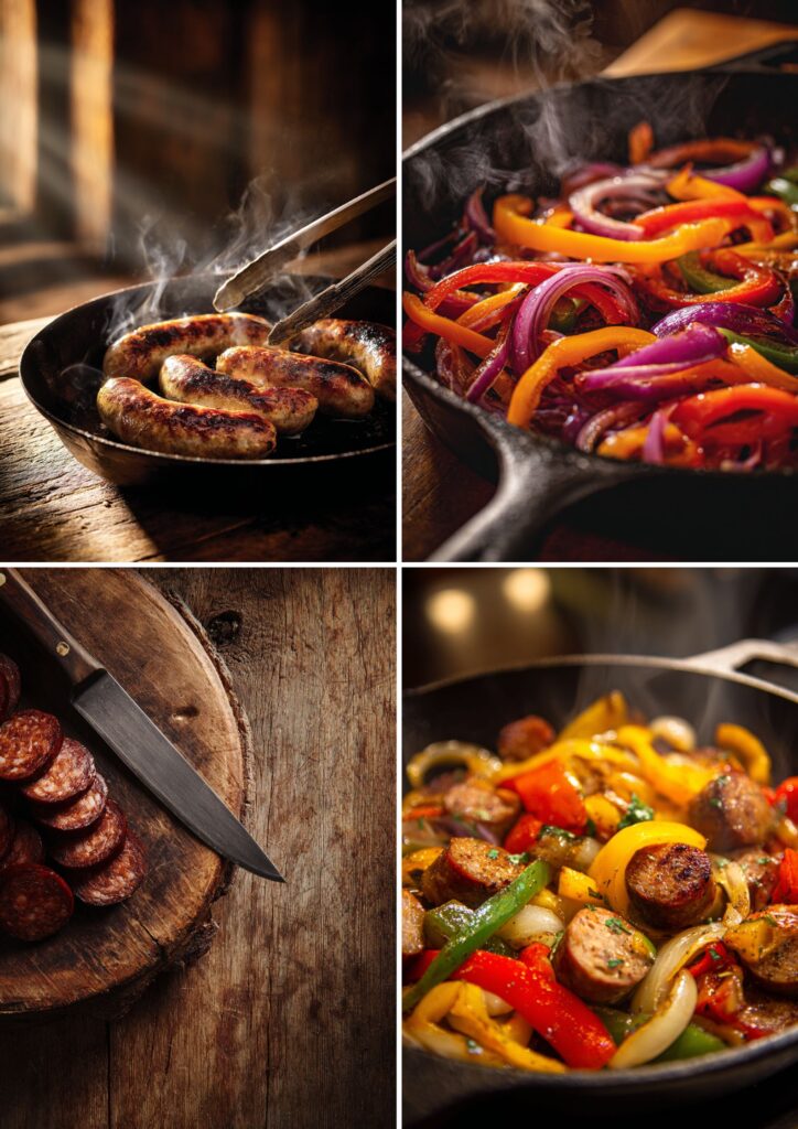 Pioneer Woman Sausage and Peppers Recipe