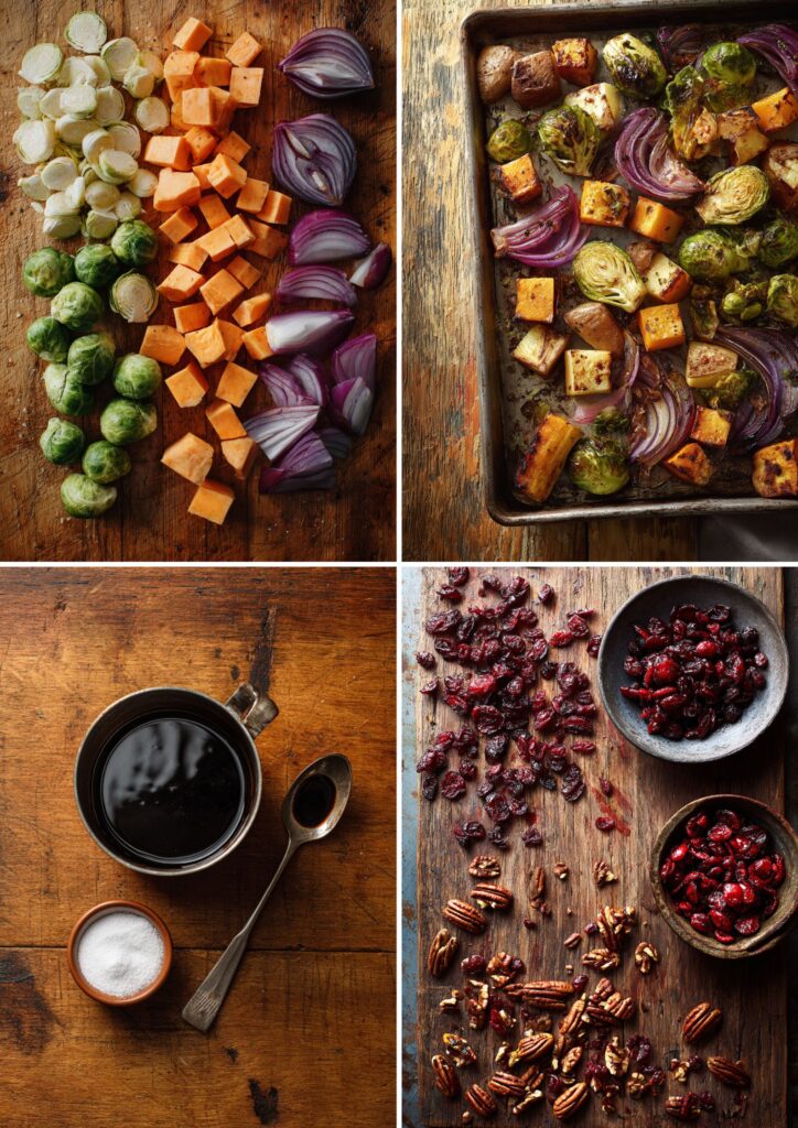 Pioneer Woman Roasted Brussel Sprouts and Sweet Potatoes Recipe