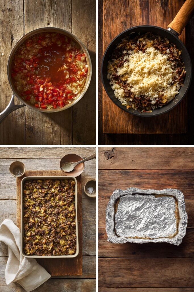 Pioneer Woman Stuffed Cabbage Casserole Recipe