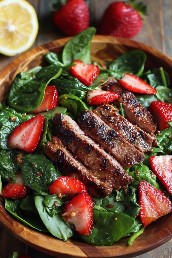 Pioneer Woman Spinach Strawberry Salad