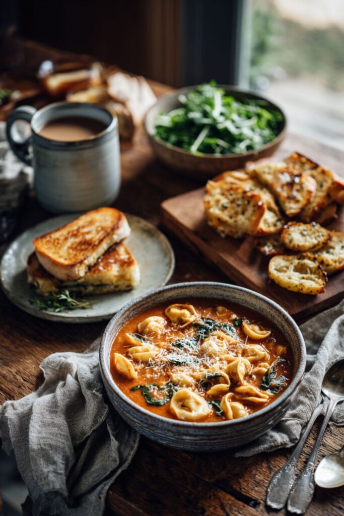 Joanna Gaines Spinach Tortellini Soup