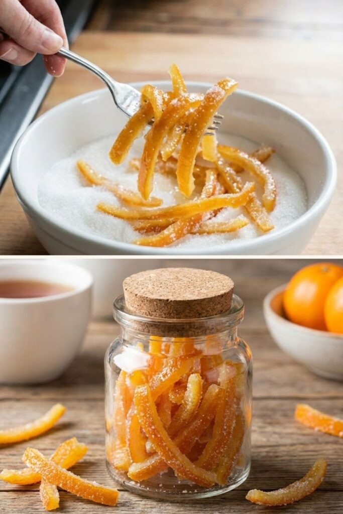 Joanna Gaines Candied Orange Peel Recipe