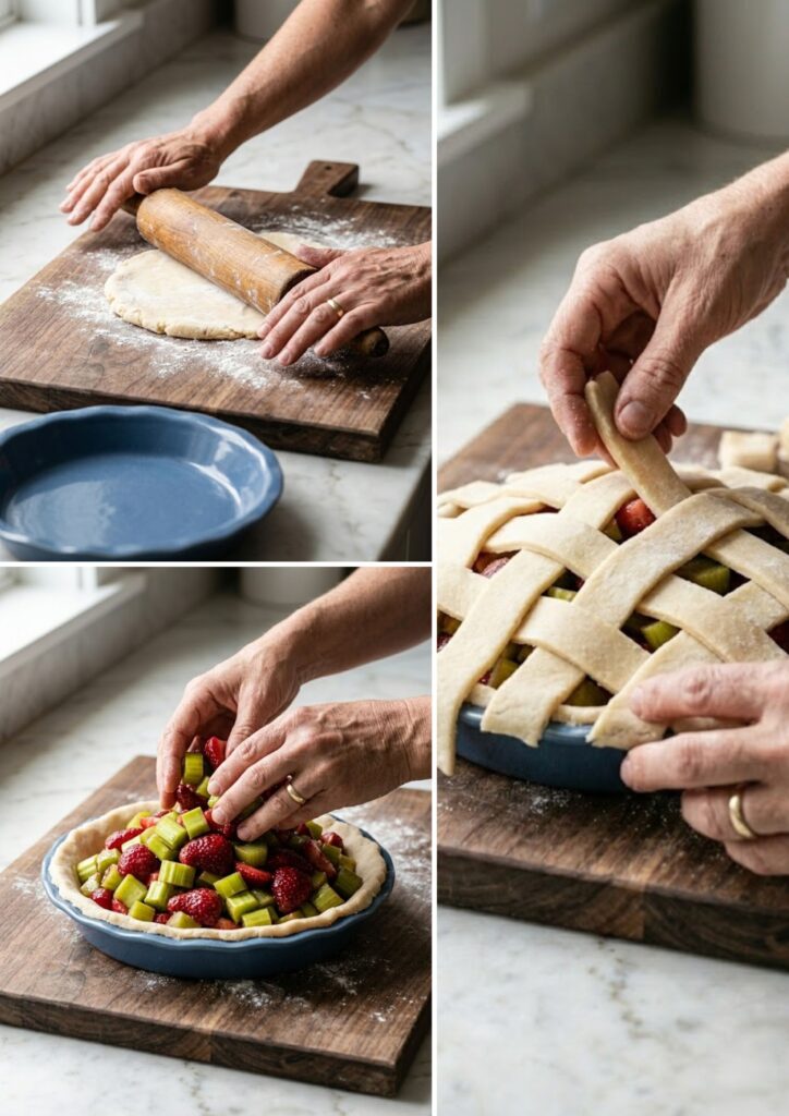 Pioneer Woman Strawberry Rhubarb Pie Recipe