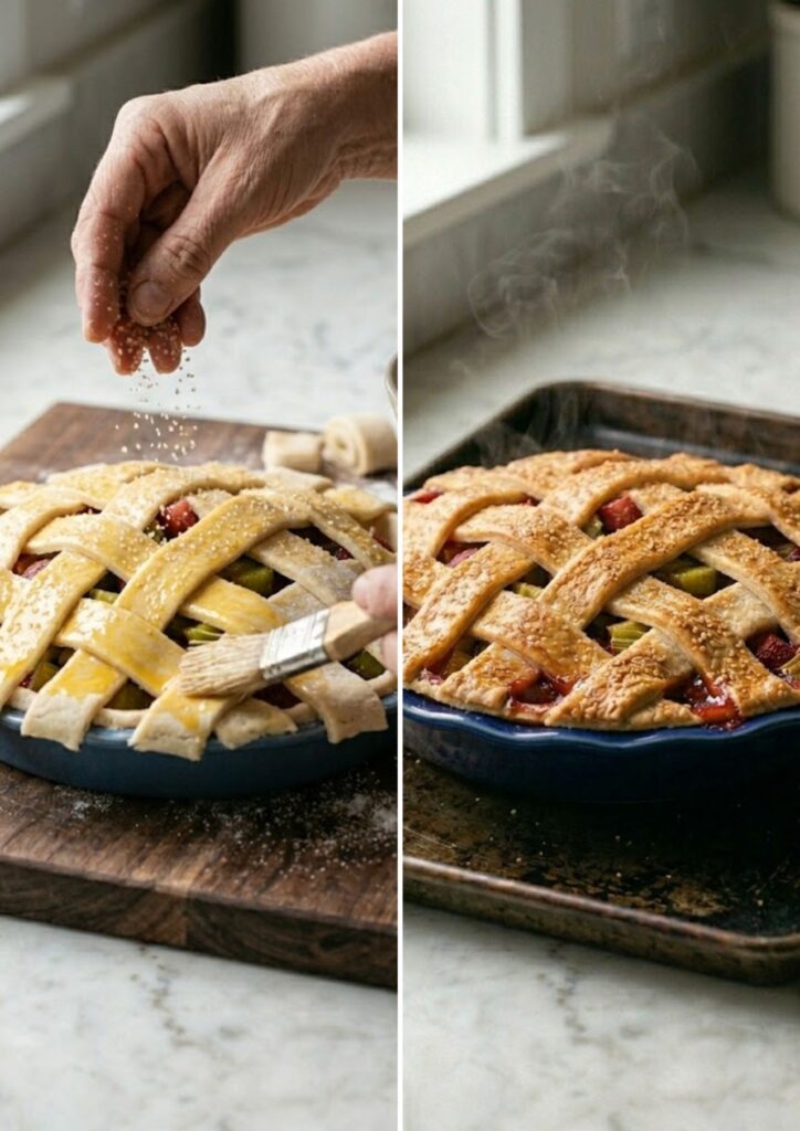 Pioneer Woman Strawberry Rhubarb Pie Recipe