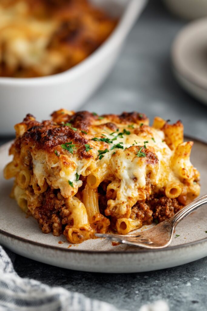 Joanna Gaines Baked Ziti With Bolognese Sauce