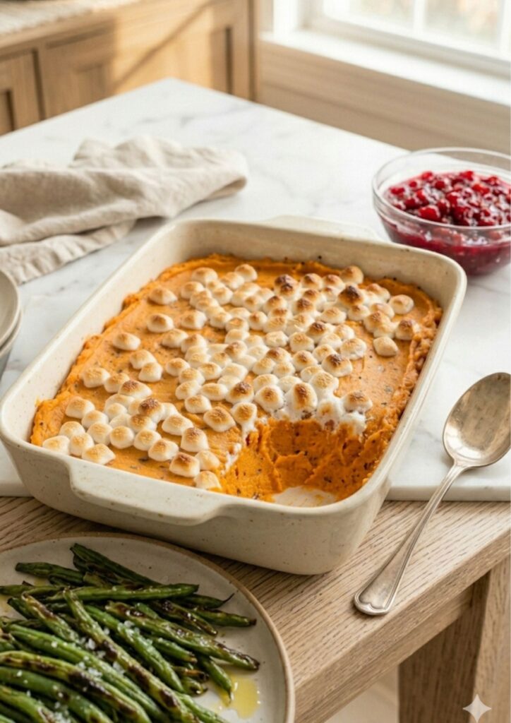 Pioneer Woman Sweet Potato Casserole with Marshmallows Recipe