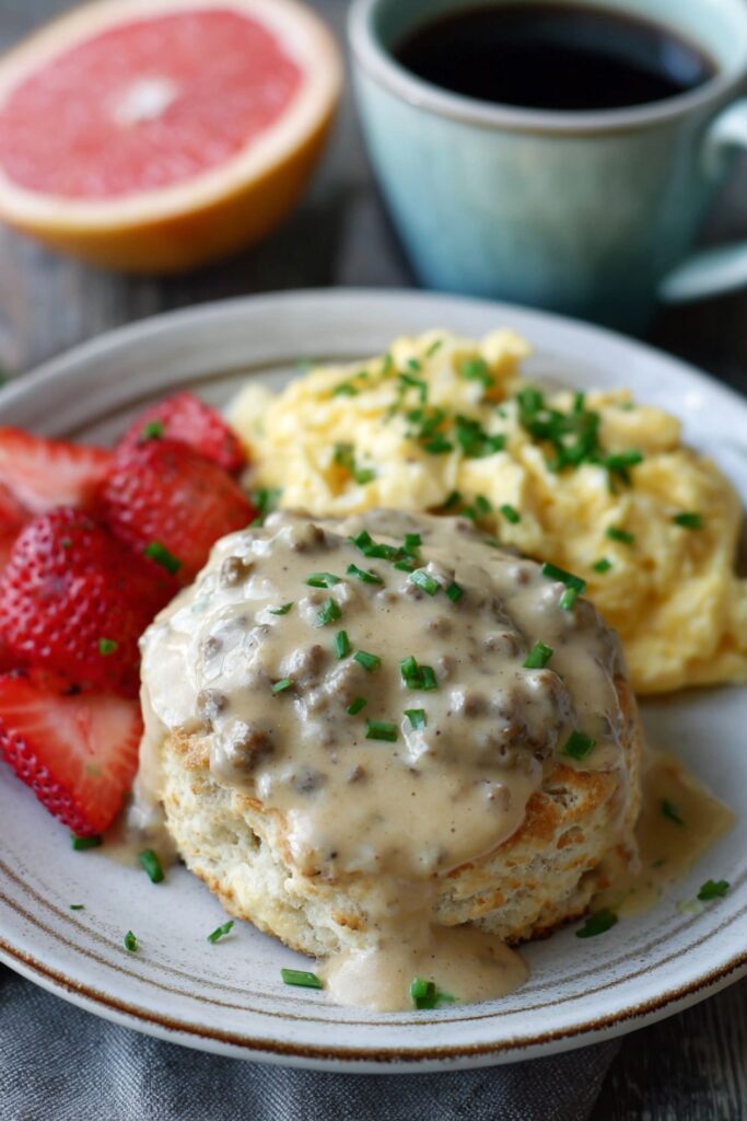 Joanna Gaines Biscuits and Gravy Recipe