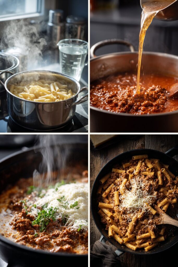 Joanna Gaines Baked Ziti With Bolognese Sauce