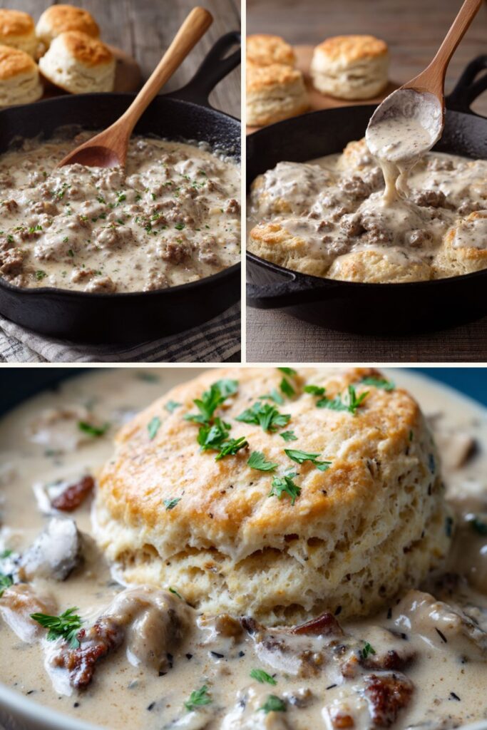 Joanna Gaines Biscuits and Gravy Recipe