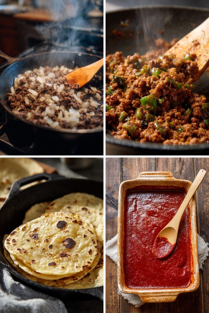 Joanna Gaines Beef Enchiladas