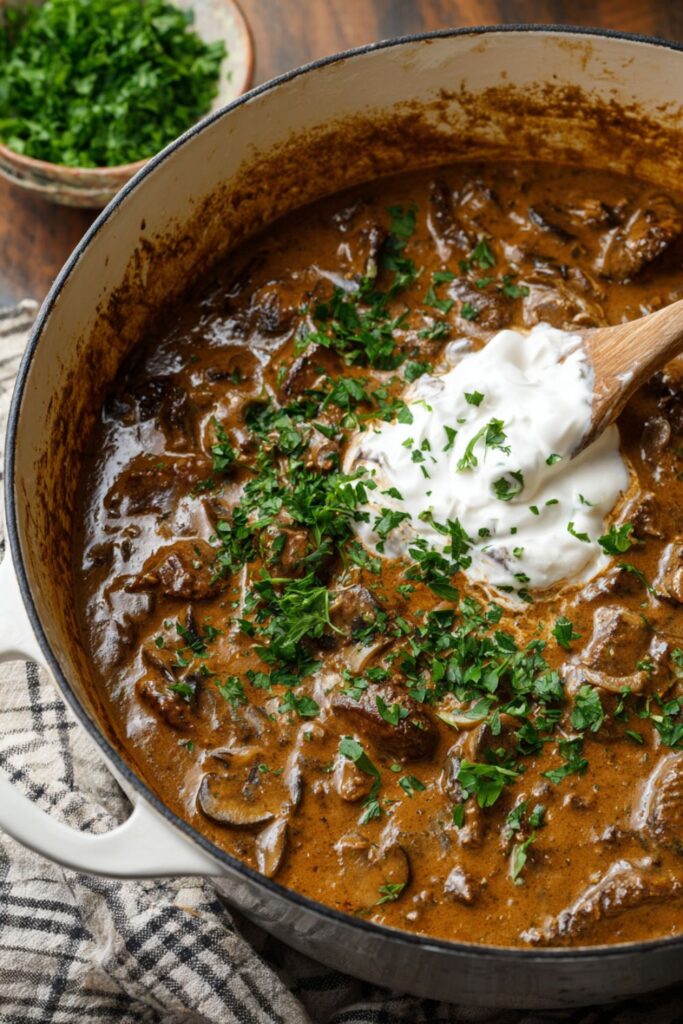 Joanna Gaines Beef Stroganoff Recipe