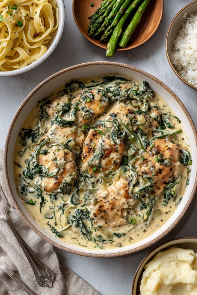 Creamy Joanna Gaines Chicken Florentine Recipe