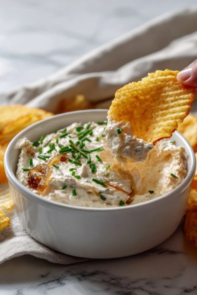 Joanna Gaines French Onion Dip Recipe