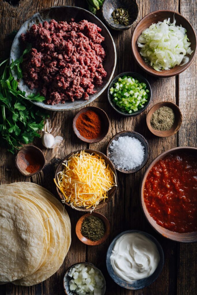 Joanna Gaines Beef Enchiladas