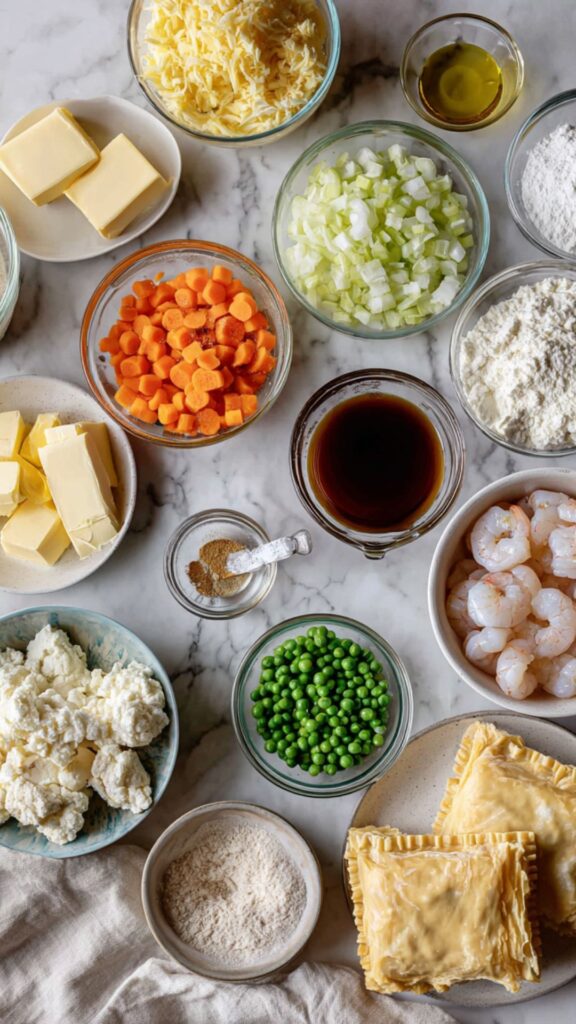 Pioneer Woman Shrimp and Crab Pot Pie Recipe