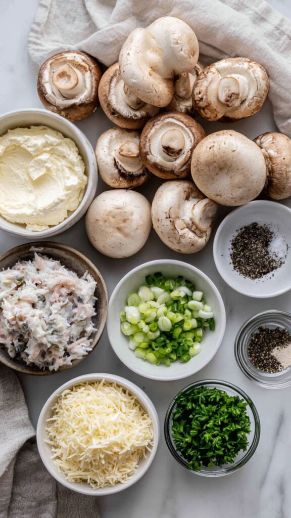 Pioneer Woman Crab Stuffed Mushrooms Recipe