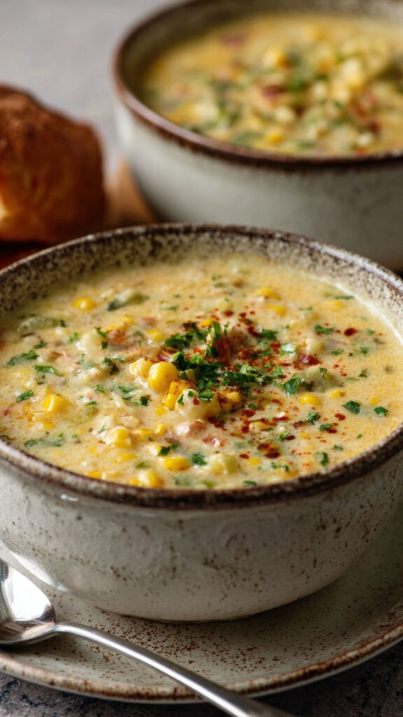 Pioneer Woman Green Chile Corn Chowder