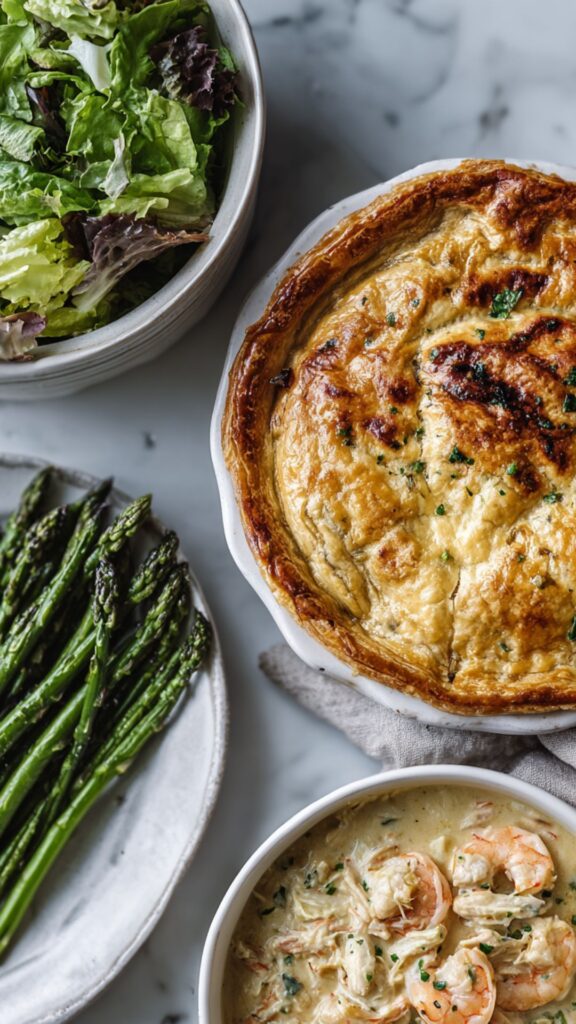 Pioneer Woman Shrimp and Crab Pot Pie Recipe