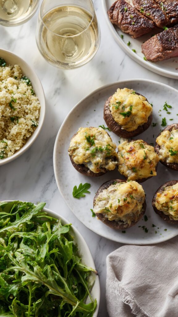 Pioneer Woman Crab Stuffed Mushrooms Recipe