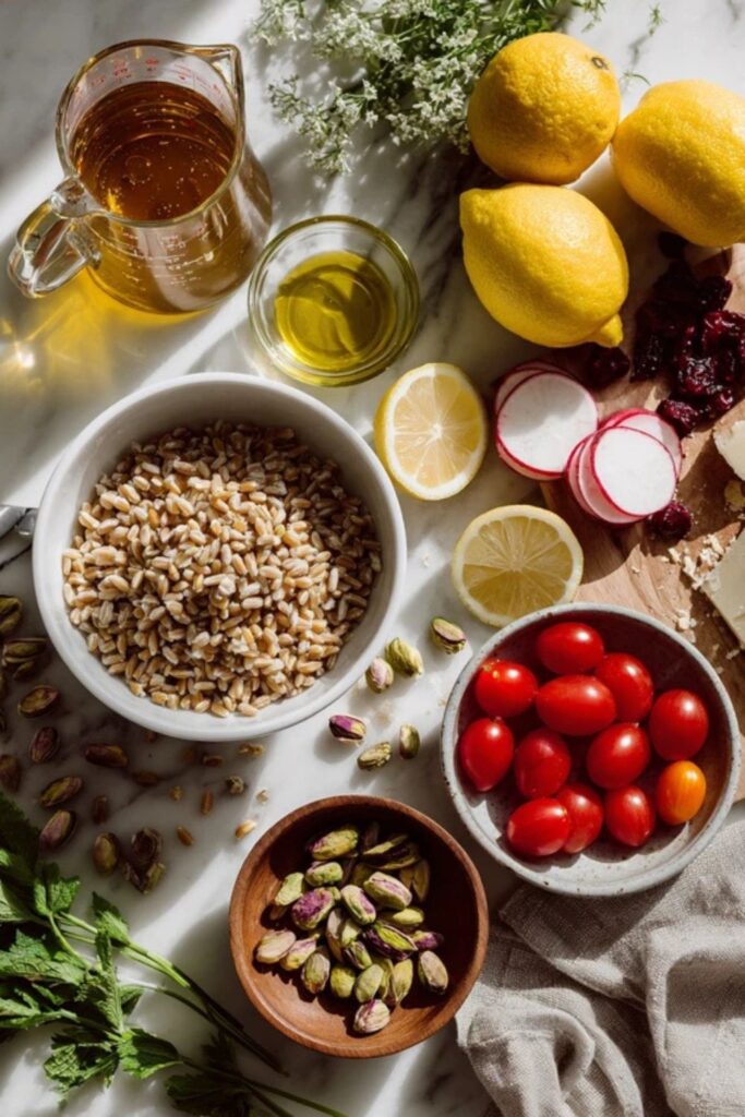 Ina Garten Charlie Bird's Farro Salad Recipe