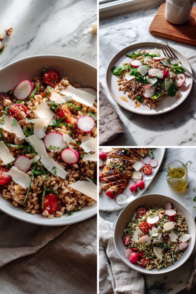 Ina Garten Charlie Bird's Farro Salad Recipe