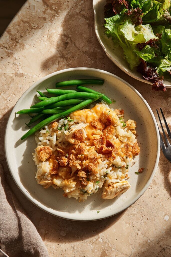 Joanna Gaines Chicken Rice Casserole