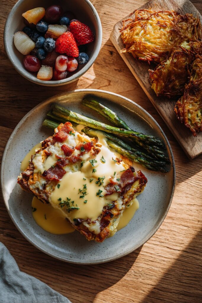 Joanna Gaines Eggs Benedict Casserole