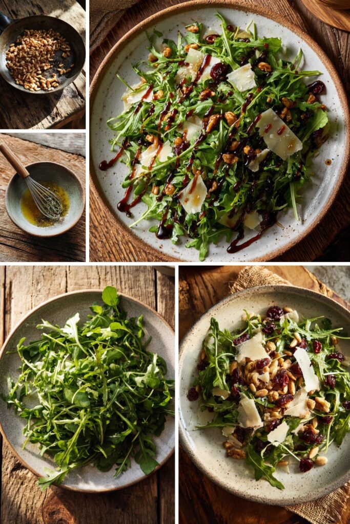Joanna Gaines Layered Arugula Salad