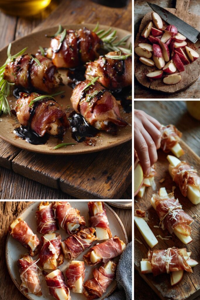 Joanna Gaines Prosciutto Wrapped Apples