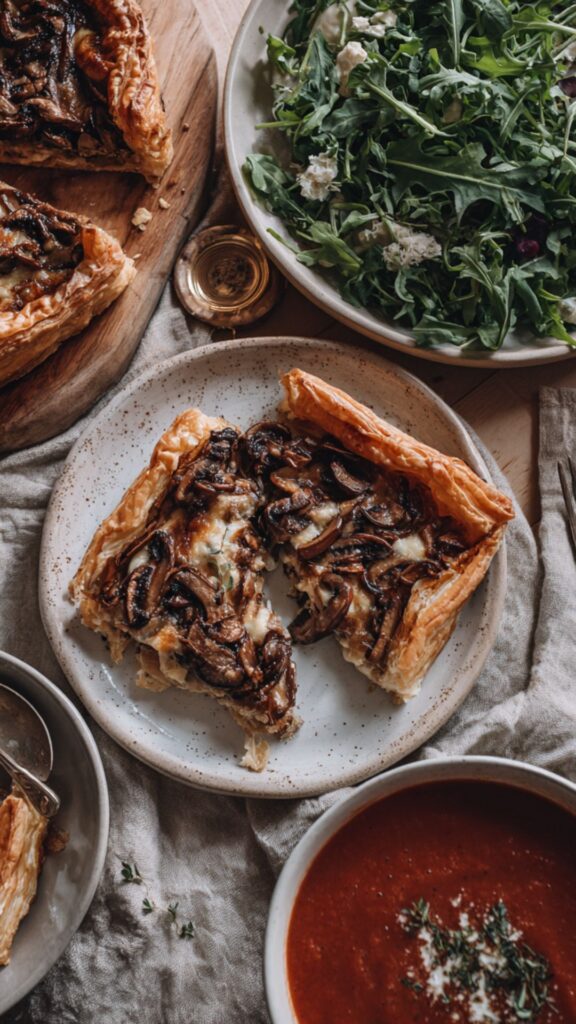 Pioneer Woman Mushroom Puff Pastry Pizza Recipe
