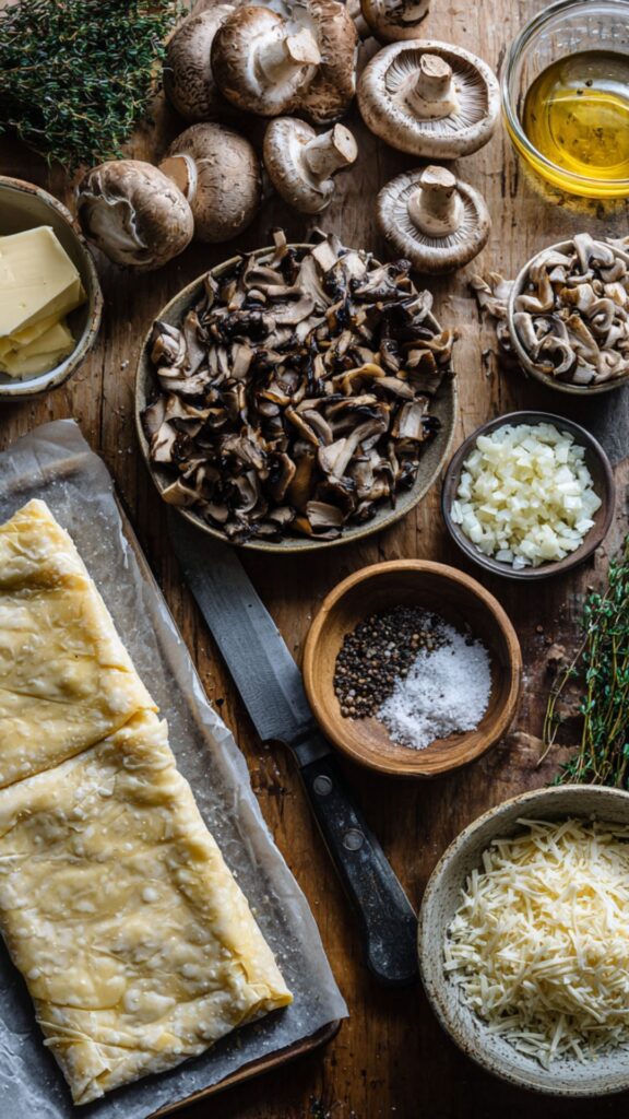 Pioneer Woman Mushroom Puff Pastry Pizza Recipe