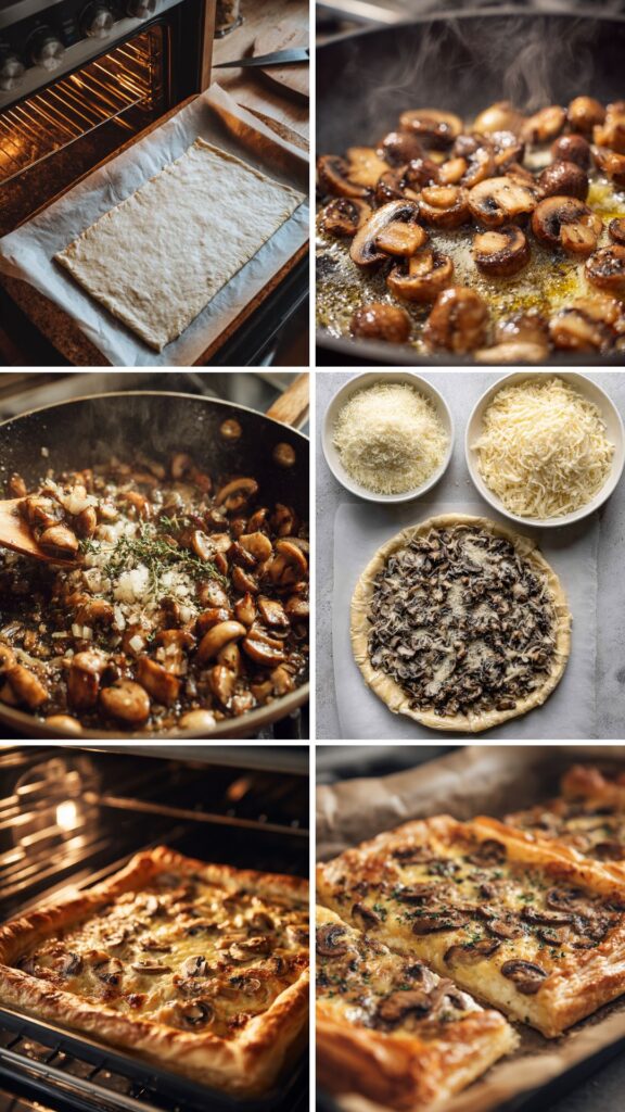 Pioneer Woman Mushroom Puff Pastry Pizza Recipe