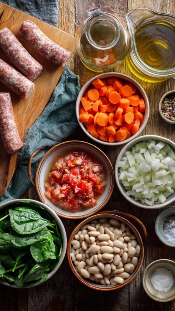 Pioneer Woman White Bean Sausage Soup Recipe