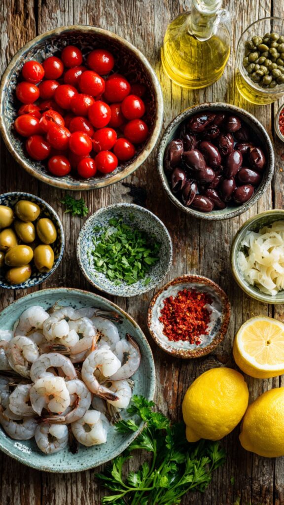 Pioneer Woman Sheet Pan Shrimp Puttanesca Recipe