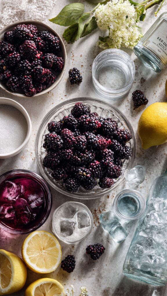 Pioneer Woman Fresh Blackberry Cocktails