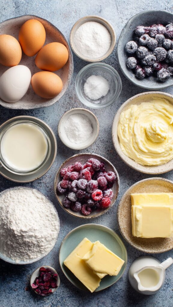 Berry Mascarpone Layer Cake Recipe