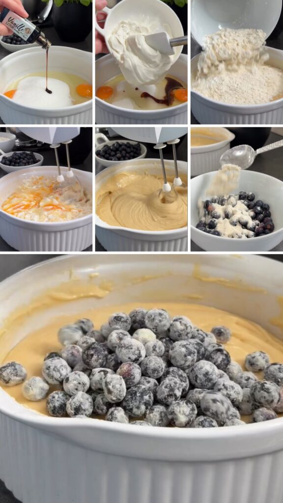 Blueberry Cake Recipe