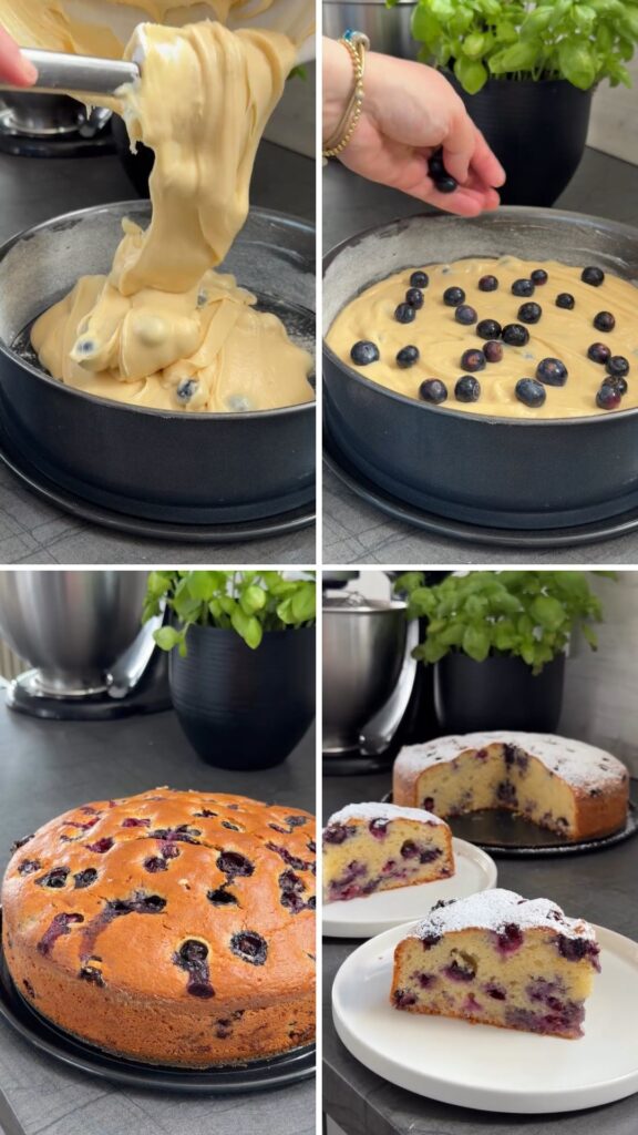 Blueberry Cake Recipe