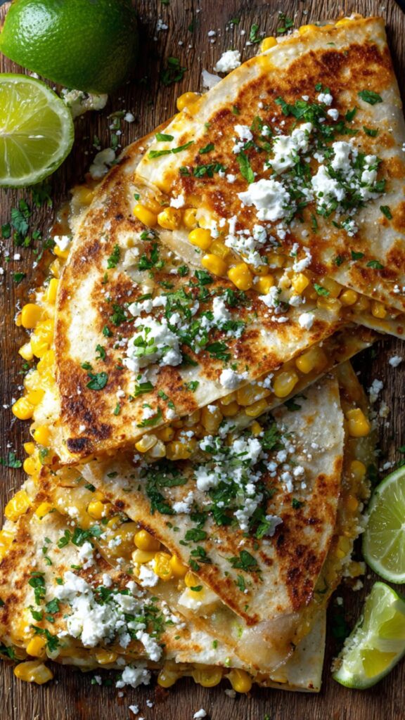 Pioneer Woman Street Corn Quesadillas Recipe