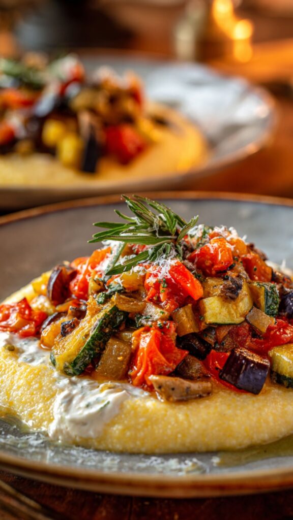 Ina Garten Roasted Ratatouille Polenta